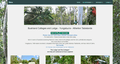 Desktop Screenshot of bushcottages.com.au